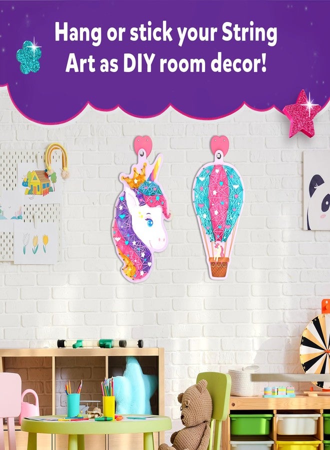 Skillmatics String Art Activity - Unicorn Magic, Mess-Free Art for Kids, Craft Kits & Supplies, DIY Decor & Creative Activity, Gifts for Girls & Boys Ages 6, 7, 8, 9, 10, 11, 12 - Image 5